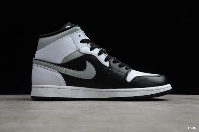 Bmlin Jordan Mid 554724-073 AIR Shadow 1 White 0724